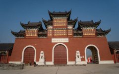 仿古门楼|宏艺达仿古建施工