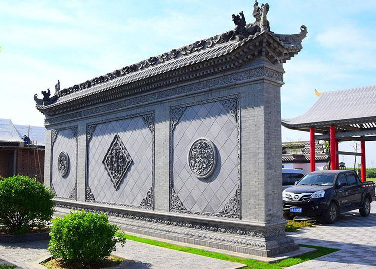 砖雕影壁|宏艺达仿古建施工