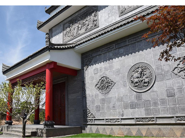 砖雕影壁|宏艺达仿古建施工