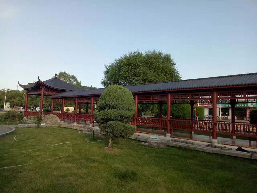 古建长廊|宏艺达仿古建施工