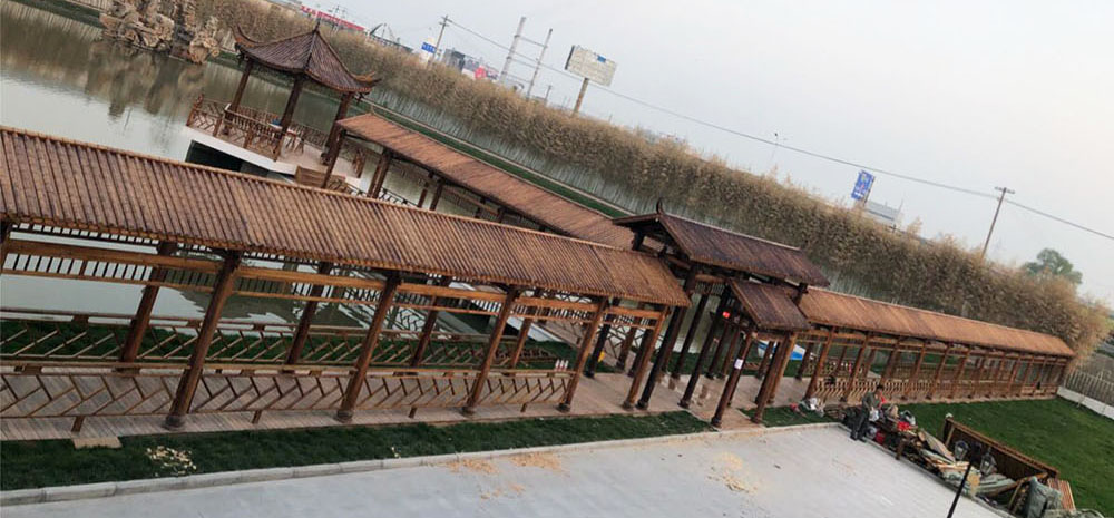 古建长廊|宏艺达仿古建施工