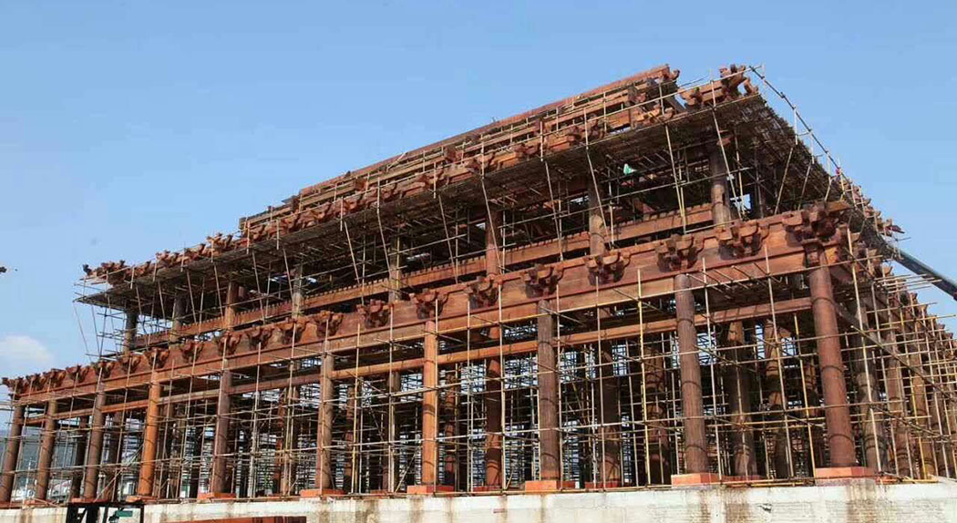 木结构建造|宏艺达仿古建施工