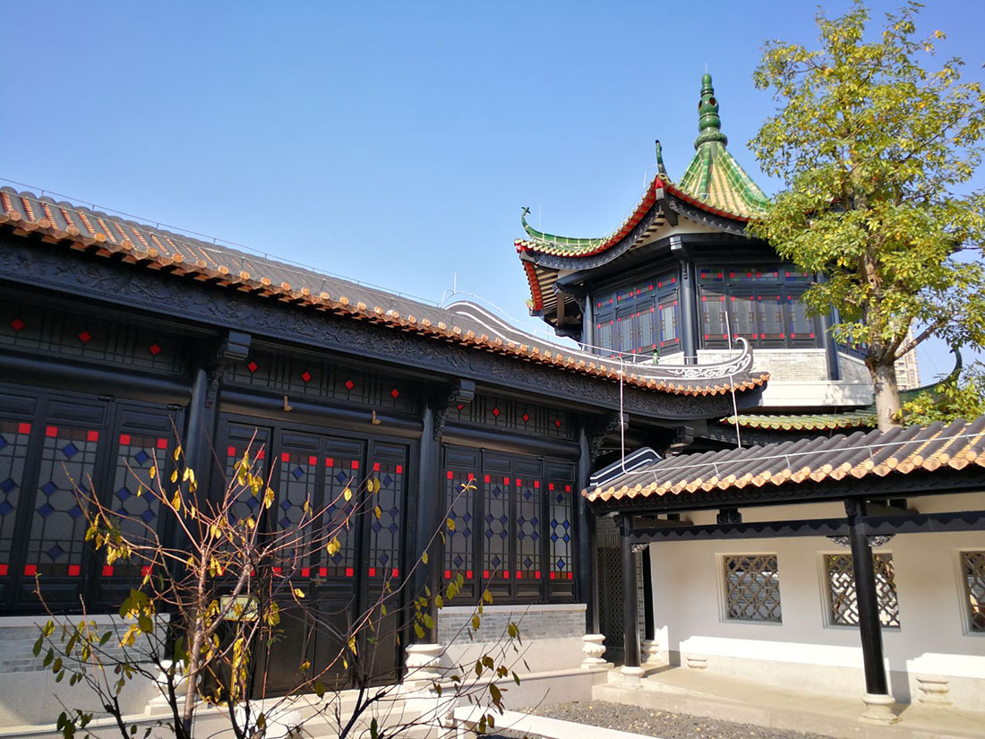 古建筑工程-宏艺达防腐木景观