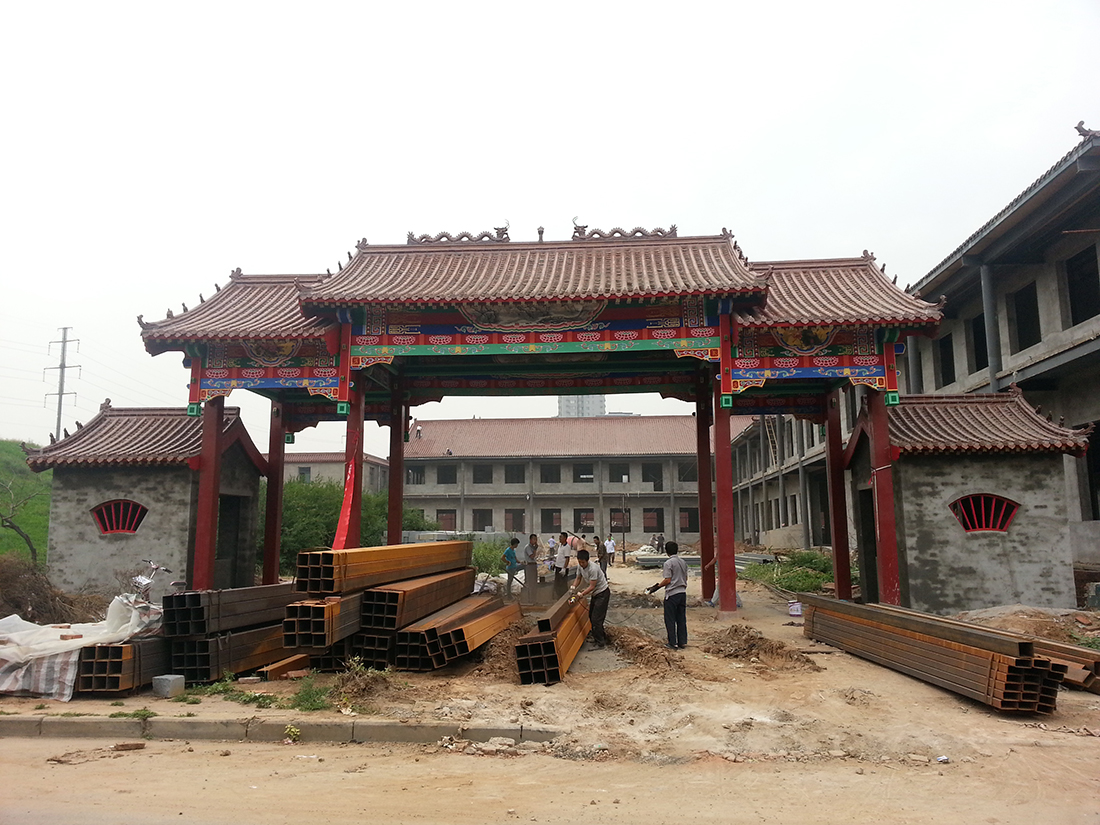 古建筑施工-宏艺达防腐木景观