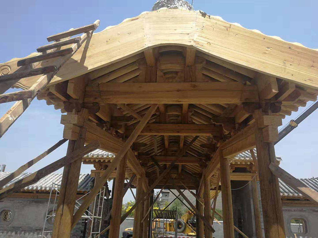 古建筑施工-宏艺达防腐木景观