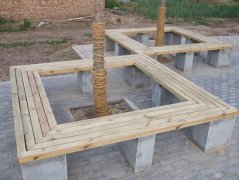 防腐木桌椅|西安宏艺达防腐木