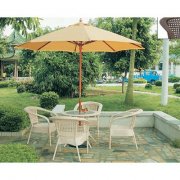 防腐木桌椅|西安宏艺达防腐木