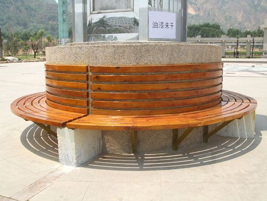 防腐木桌椅|西安宏艺达防腐木