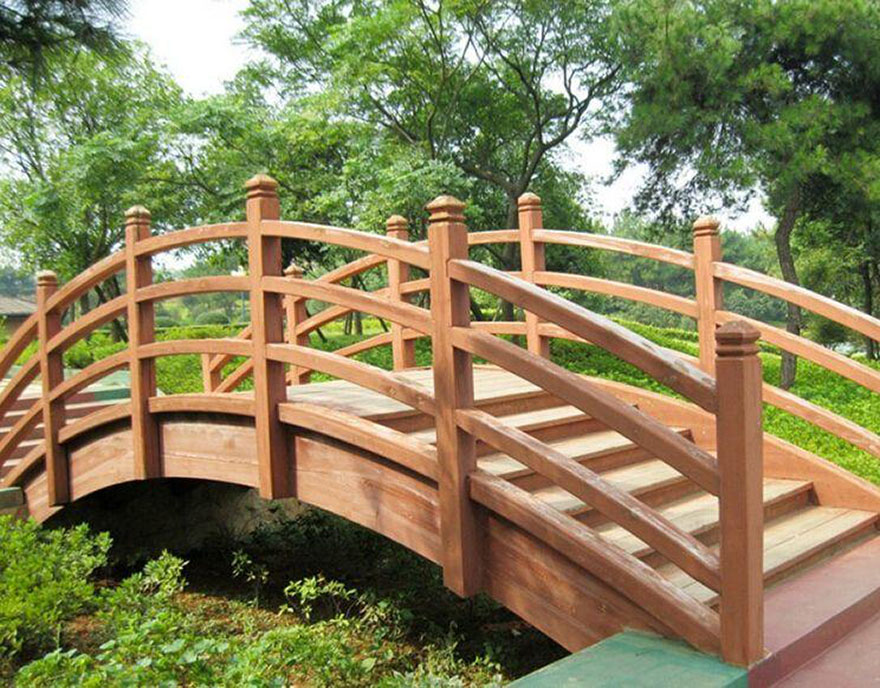 防腐木桥|西安宏艺达防腐木桥梁