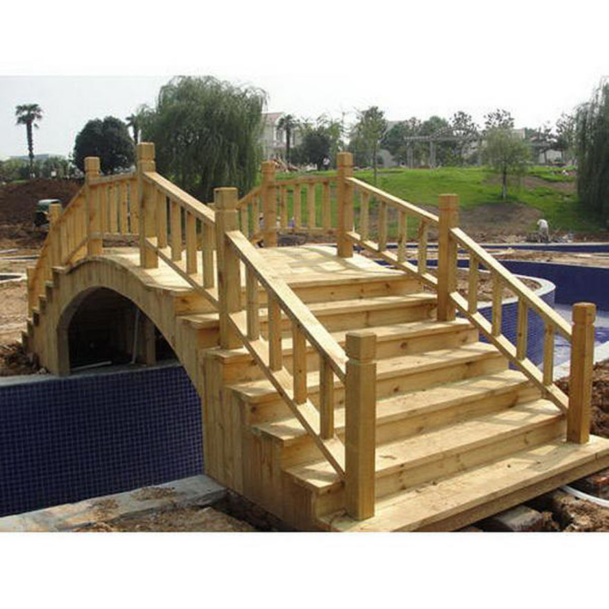 防腐木桥|西安宏艺达防腐木桥梁