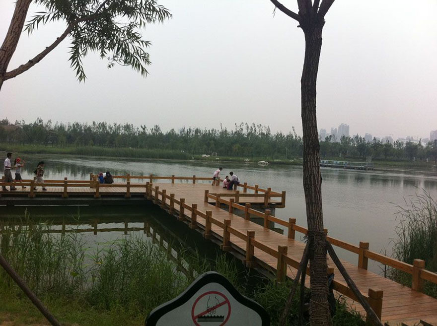 防腐木桥|西安宏艺达防腐木