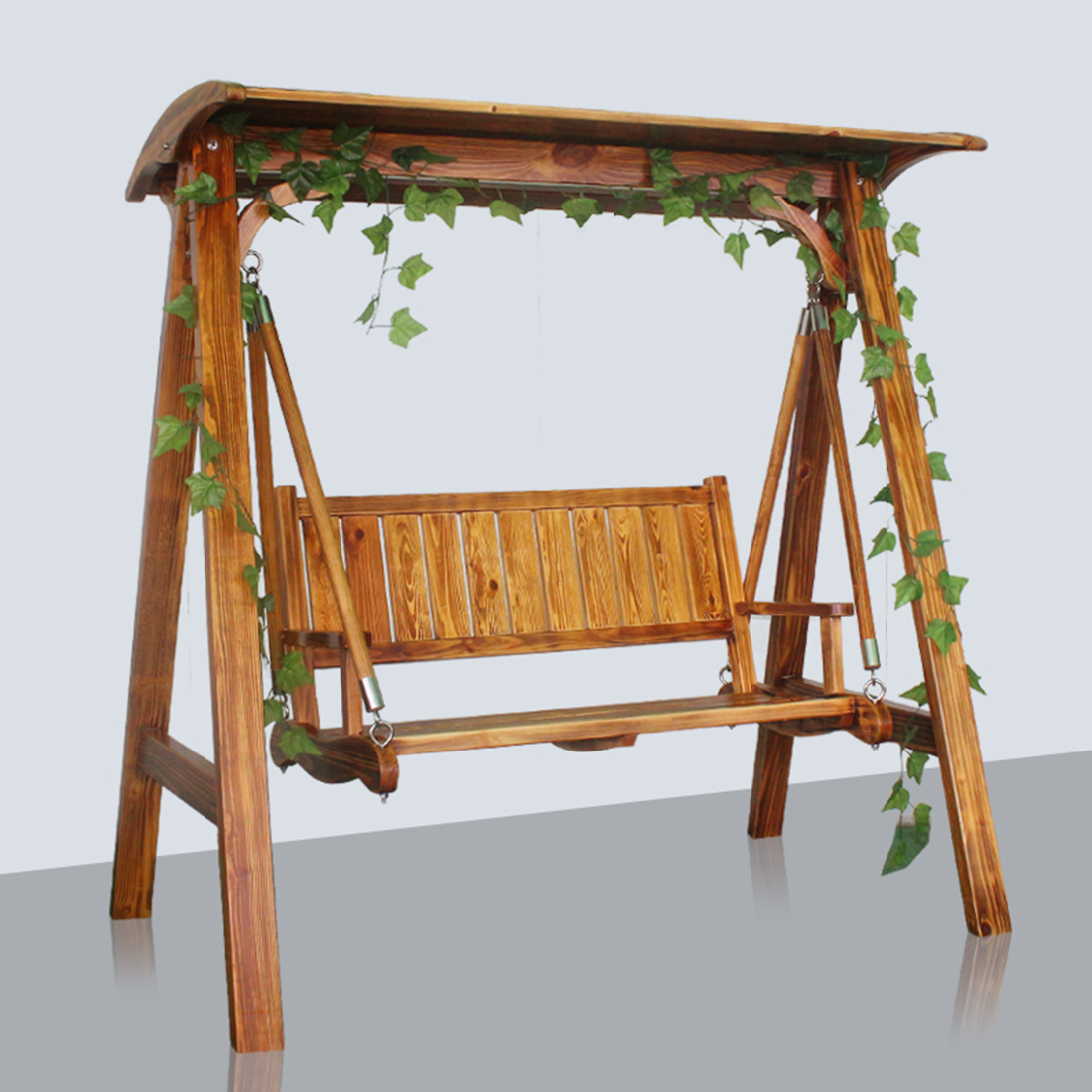 防腐秋千|西安宏艺达防腐木秋千