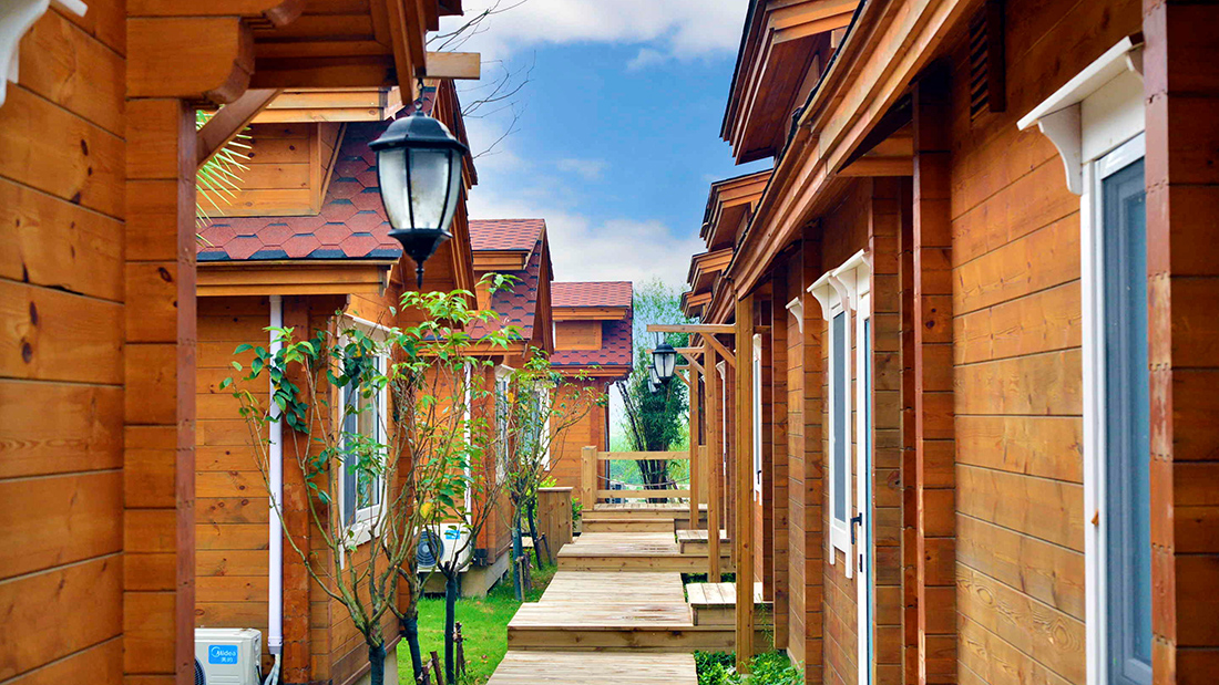 防腐木木屋|西安宏艺达防腐木木屋