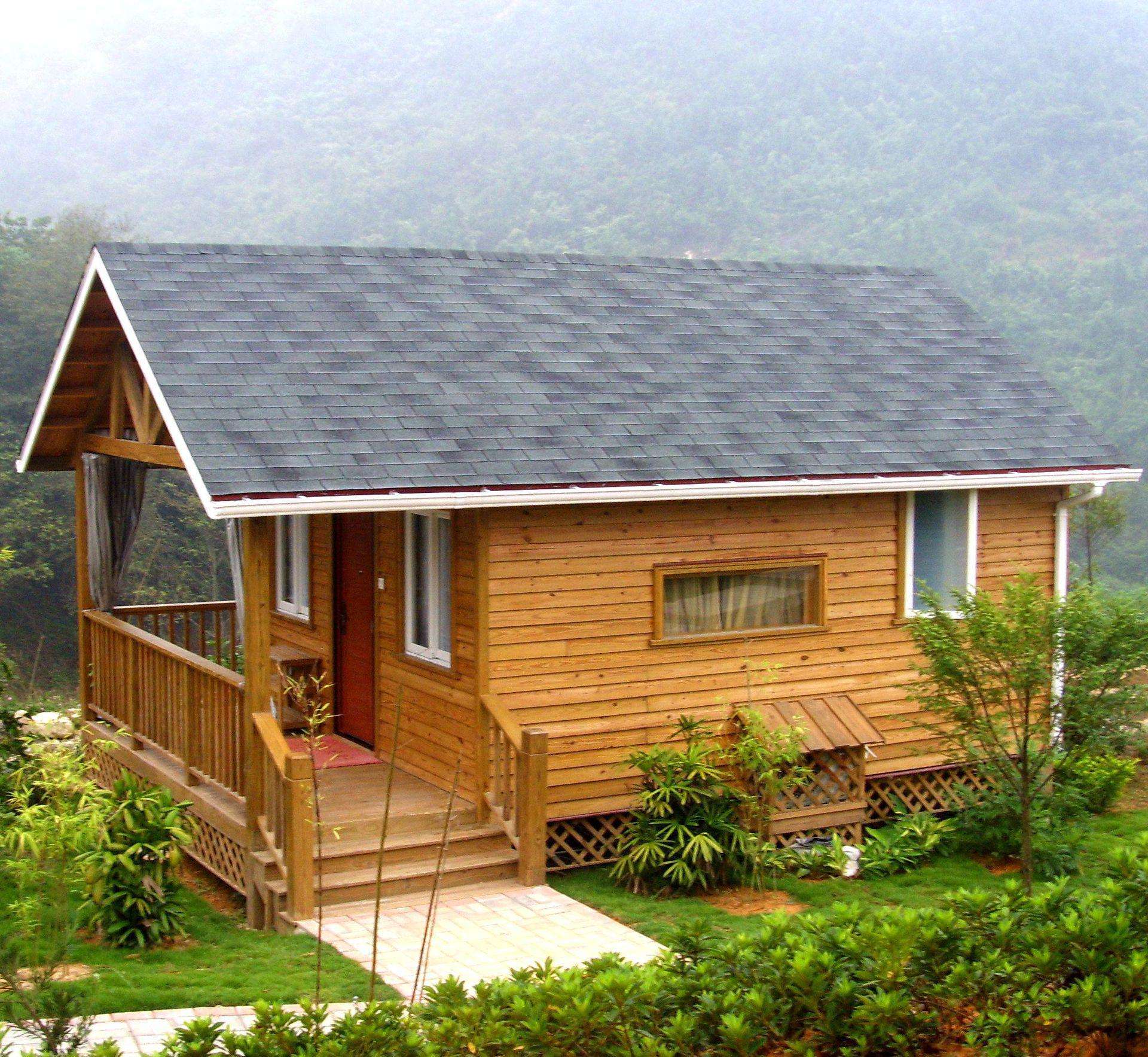 防腐木工程案例|西安宏艺达景观材料