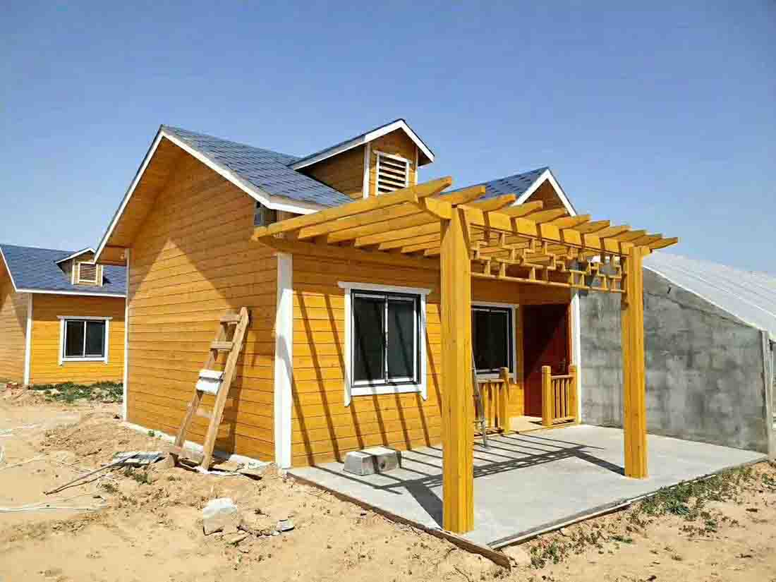 防腐木工程案例|西安宏艺达景观材料